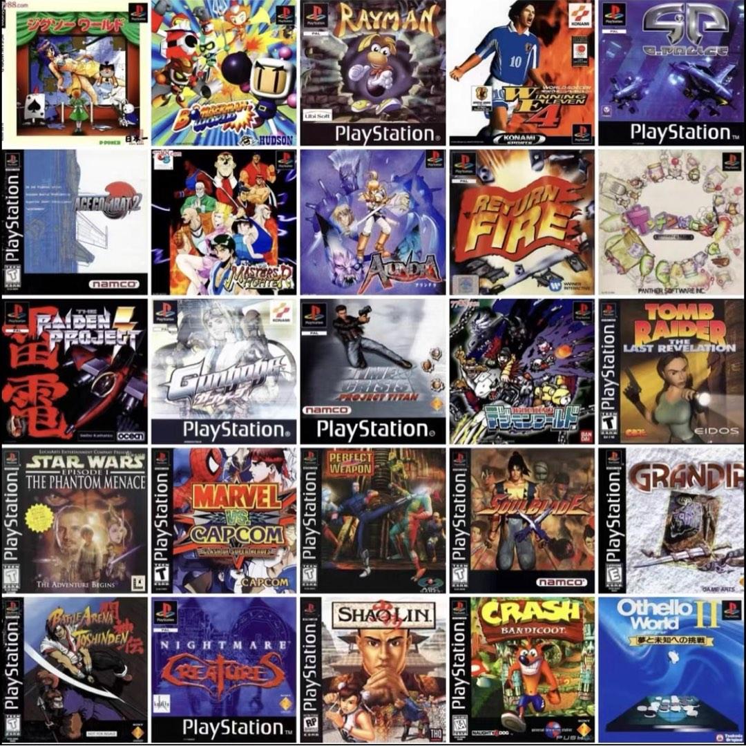 bộ 11 game ps1 tự chọn