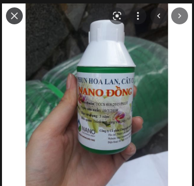 NANO ĐỒNG CHO HOA LAN CÂY CẢNH 100ml