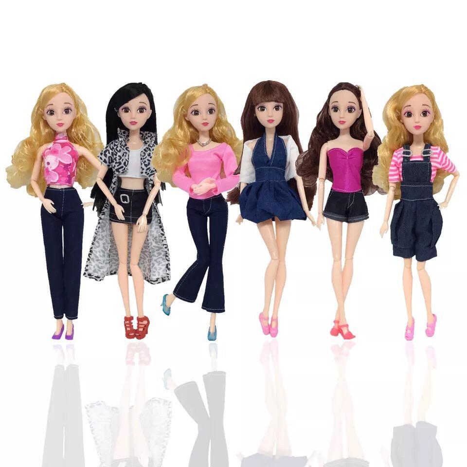 Đầm búp bê 30 cm - bộ 2 cái