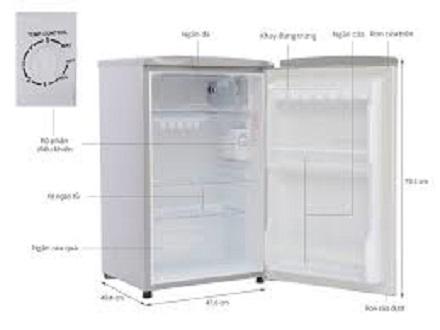 Tủ Lạnh 90 lít đã sử dụng mới 90%