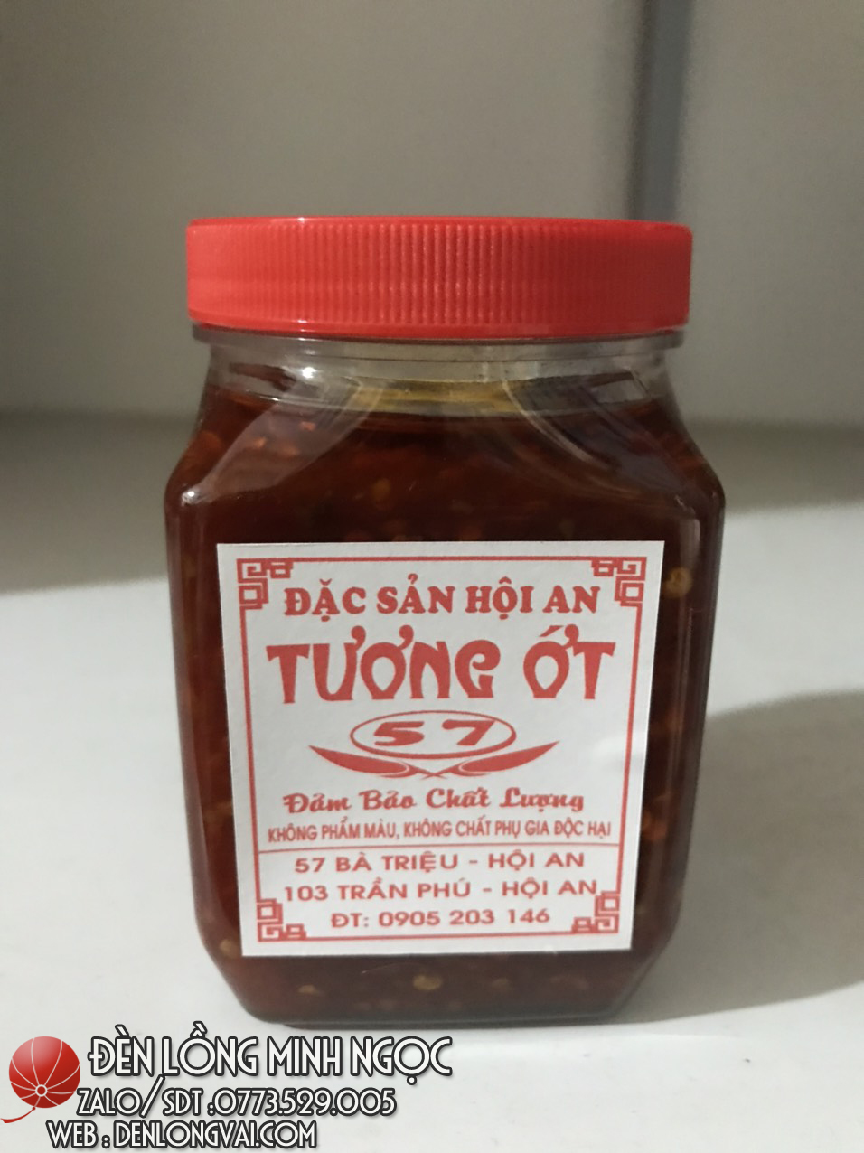 Tương ớt Hội An nhà làm ( hủ lớn )
