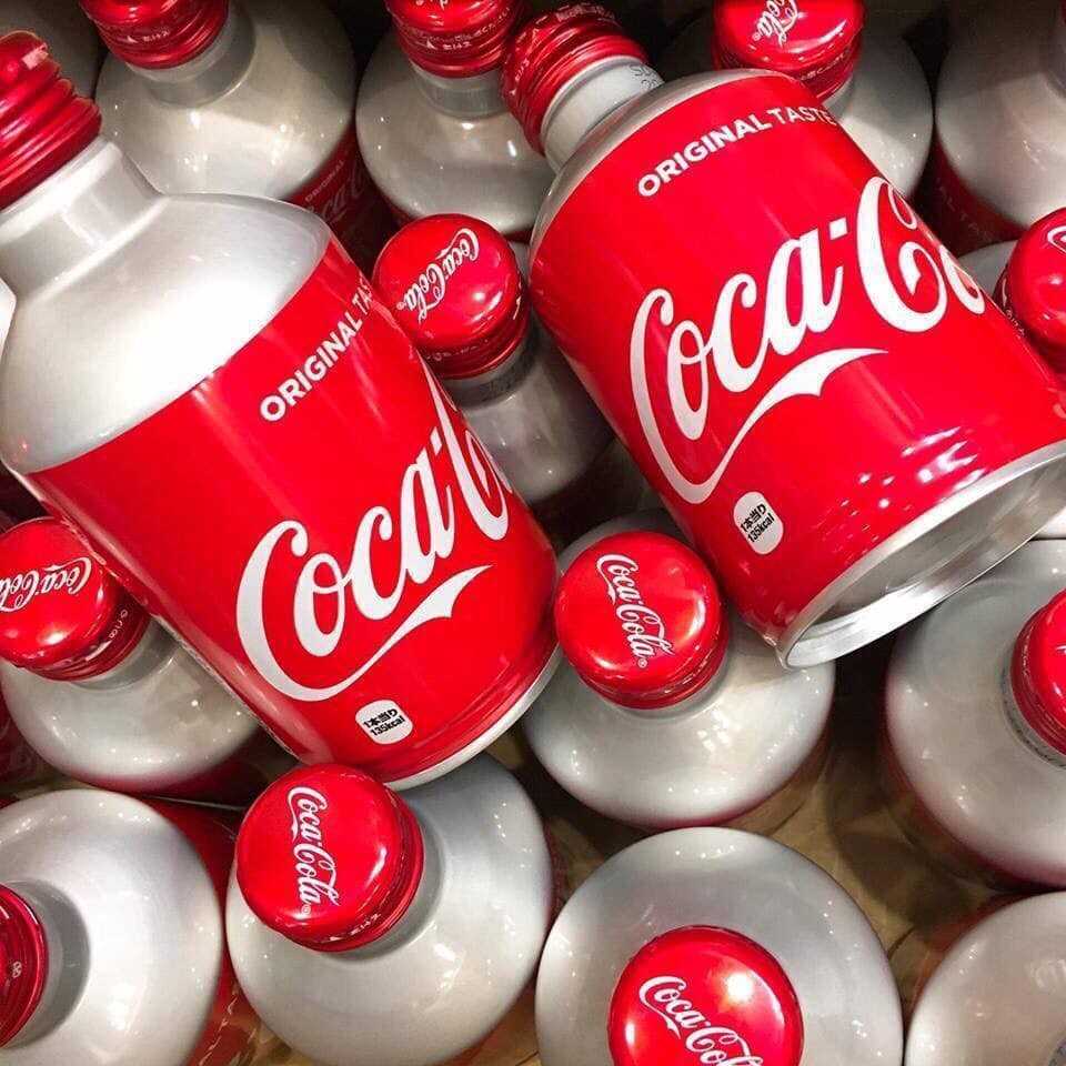 Thùng coca-cola nắp vặn Nhật Bản(24 lon)300ML