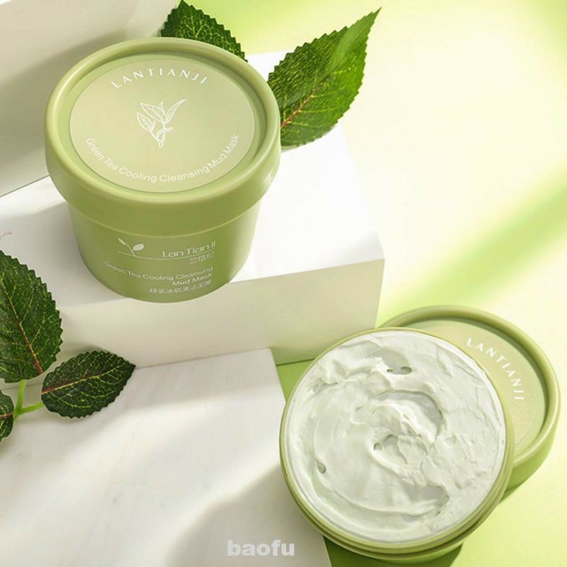 Mặt Nạ Đất Sét Trà Xanh Maigoole Mát Lạnh Thải Độc Da Lọ 100g