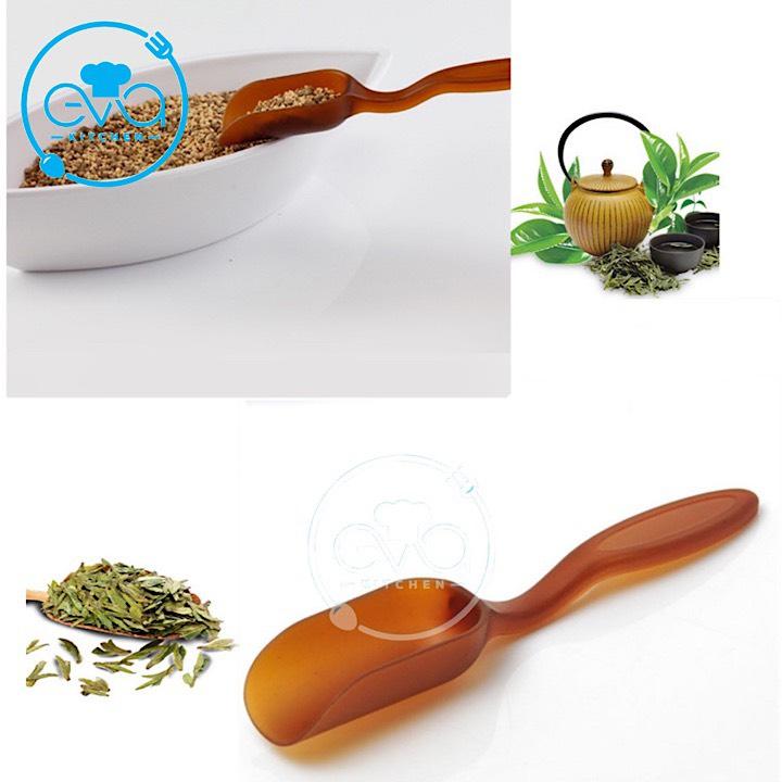 Muỗng Múc Trà Nhựa Nâu Teaspoon