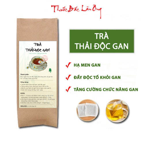 Trà thải độc gan túi lọc - Lãn Ông