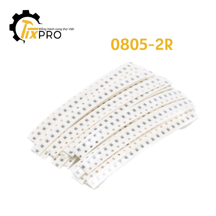 Điện trở dán 0805-2r 1% 2.0x1.2mm