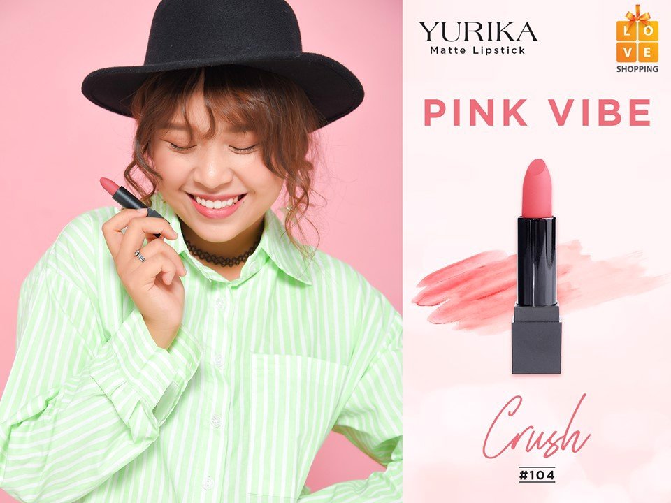 SON MÔI YURIKA  MATTE LIPSTICKS (3G)