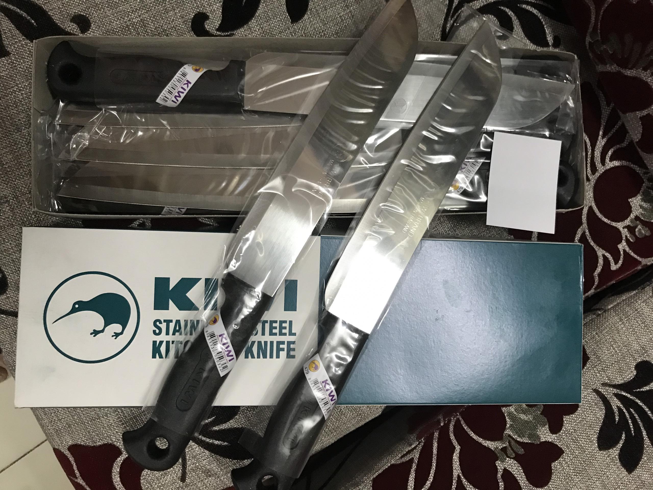 Dao lớn Kiwi  cán nhựa đen Thái Lan