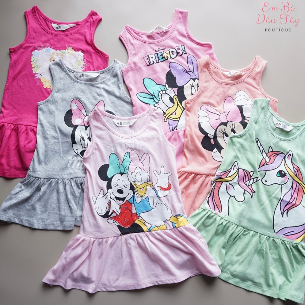 VÁY HM [Elsa, Minnie, Pony,...] DÀNH CHO BÉ GÁI (2-10T)