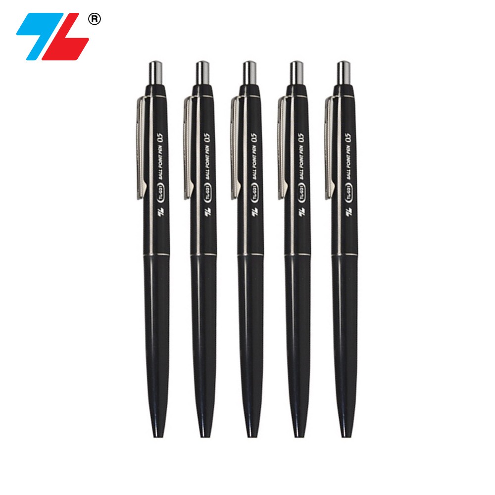 Bút bi thiên long tl 031 viết bi tl đủ 3 màu xanh - đỏ - đen cam kết chính hãng