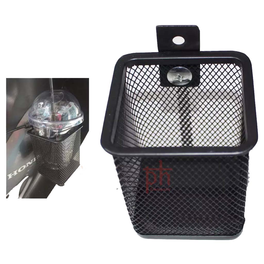 Giỏ Vuông Treo Hông Xe Máy, Treo Được Cho Tất Cả Xe-MTS