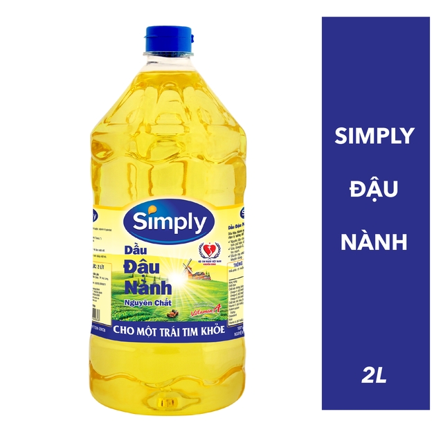 DẦU ĐẬU NÀNH SIMPLY CAN 2 LÍT