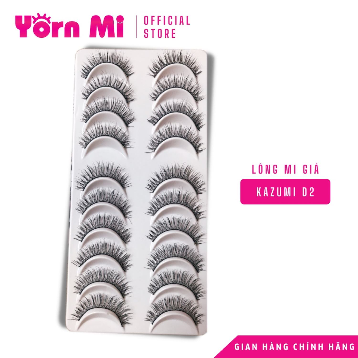 LÔNG MI GIẢ Kazumi D2 SỢI MẢNH MAI