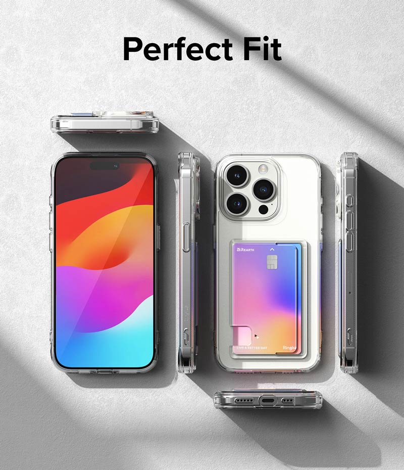 Ốp lưng iPhone 15 Pro Max / iPhone 15 Pro / iPhone 15 Plus / iPhone 15 RINGKE Fusion Card