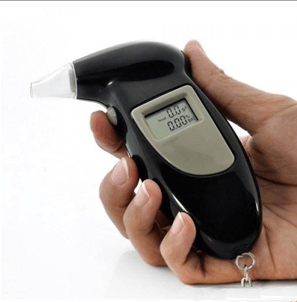 Máy đo nồng độ cồn Alcohol Tester máy kiểm tra độ cồn trong hơi thở cầm tay LCD chất lượng đo nhanh tự kiểm tra độ cồn tại chỗ bảo đảm an toàn trước khi lái xe