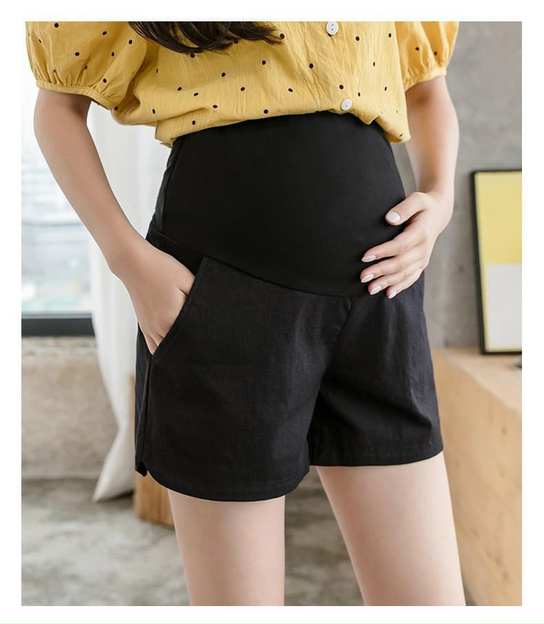 [FREE SHIP MAX] Quần Bầu Sooc, Chất Đũi