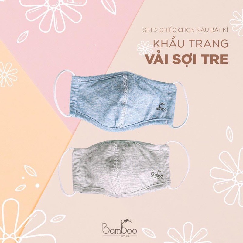KHẨU TRANG VẢI SỢI TRE
