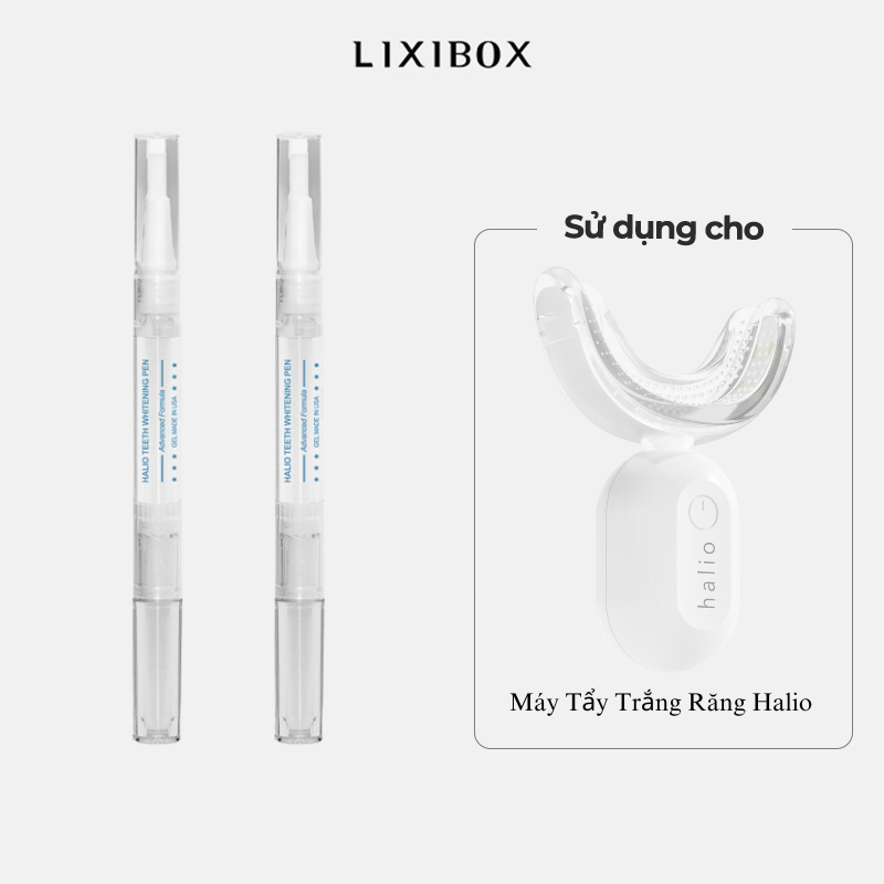 Set 2 Bút Tẩy Trắng Răng Halio Teeth Whitening Pen