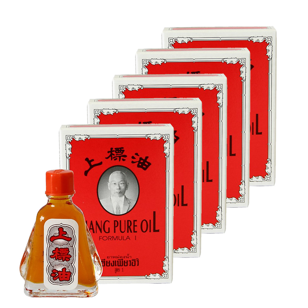Dầu Gió Đỏ Ông Già Siang Pure 3ml Thái Lan