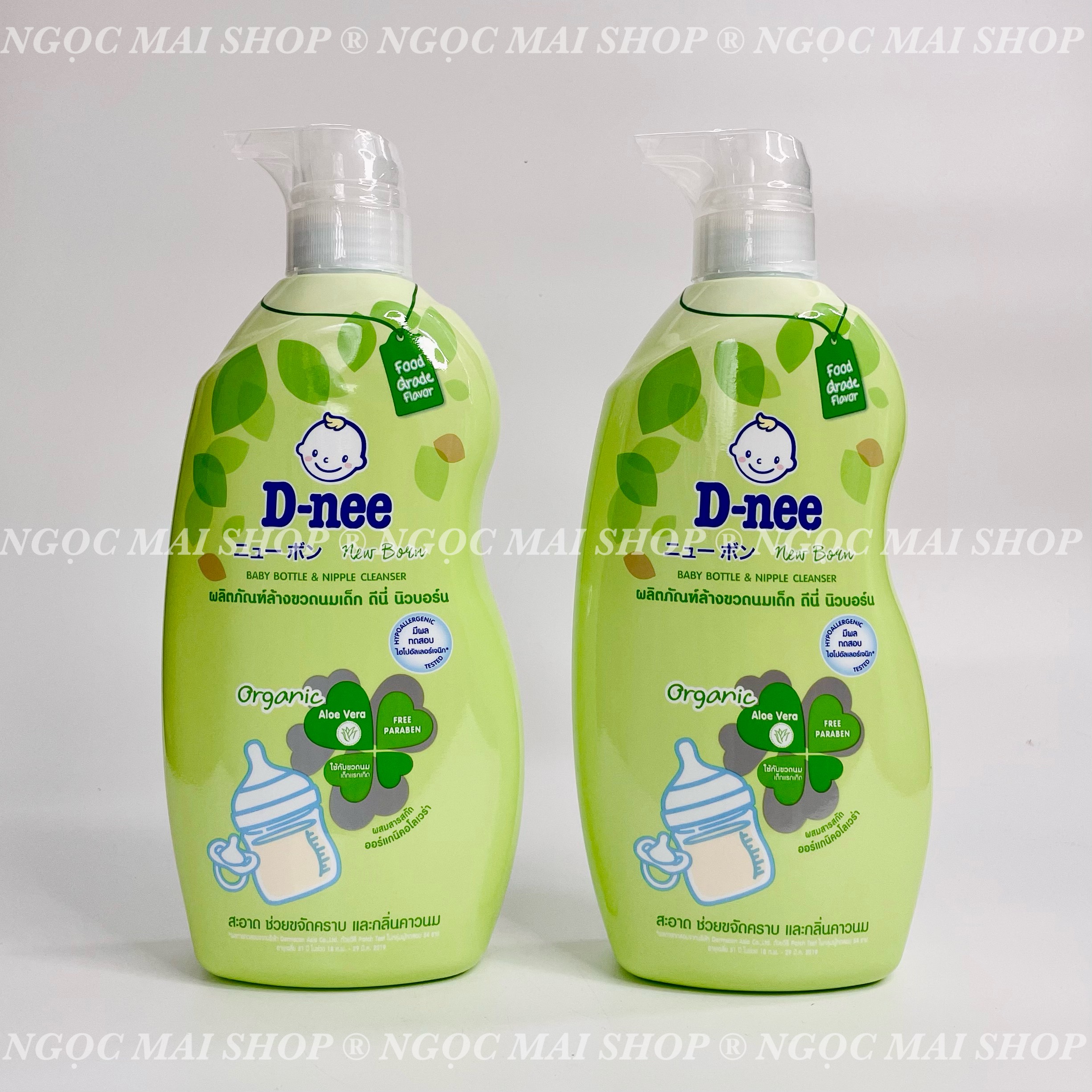 Dung Dịch Rửa Bình Sữa Dnee (Dạng Chai) 620ml
