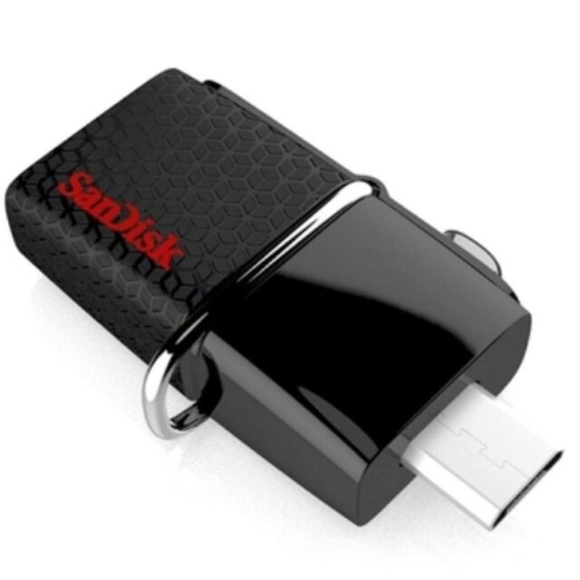 [HCM]USB OTG Sandisk 3.0 Ultra Dual 32GB 150MB/s (Đen)