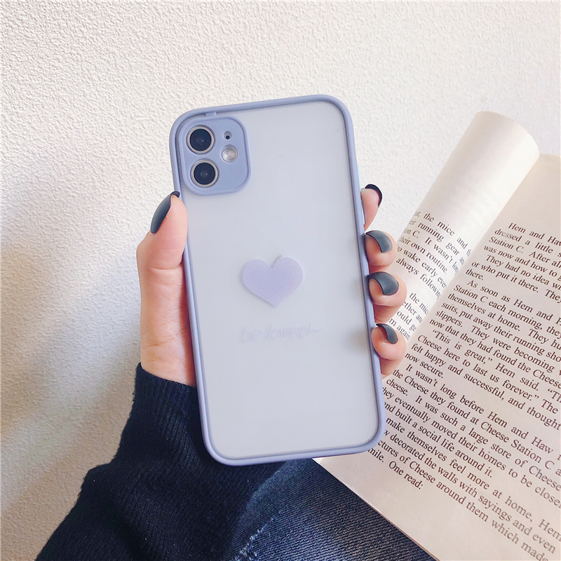 Ốp Lưng Nhám Chống Sock, Va Đập Bảo Vệ Camera Be Loved