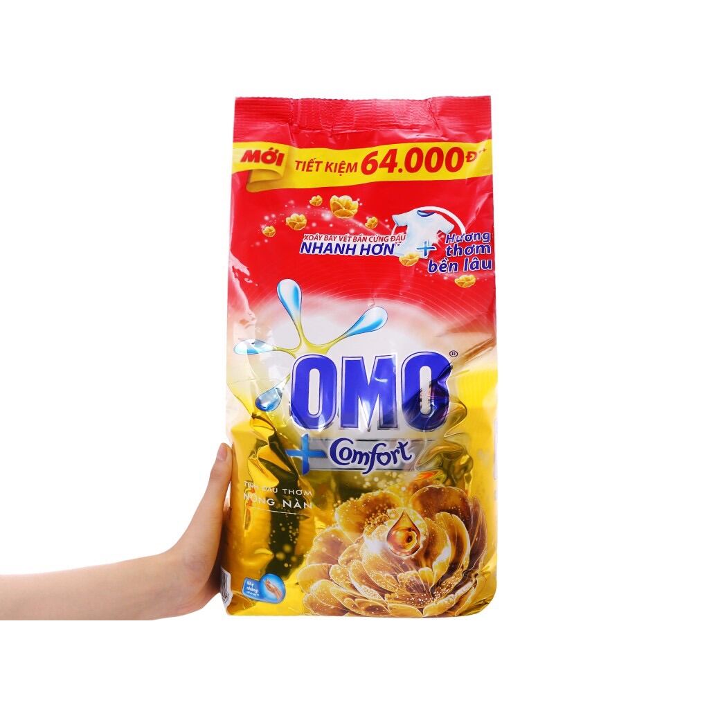 Túi Bột Giăt Omo TDT 2.6kg hương comfor
