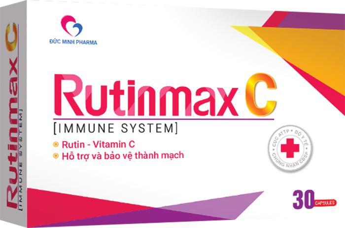 Thực phẩm hỗ trợ và bảo vệ thành mạch Rutin Max C
