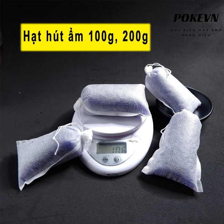 Hạt hút ẩm xanh - Túi 100g và 200g