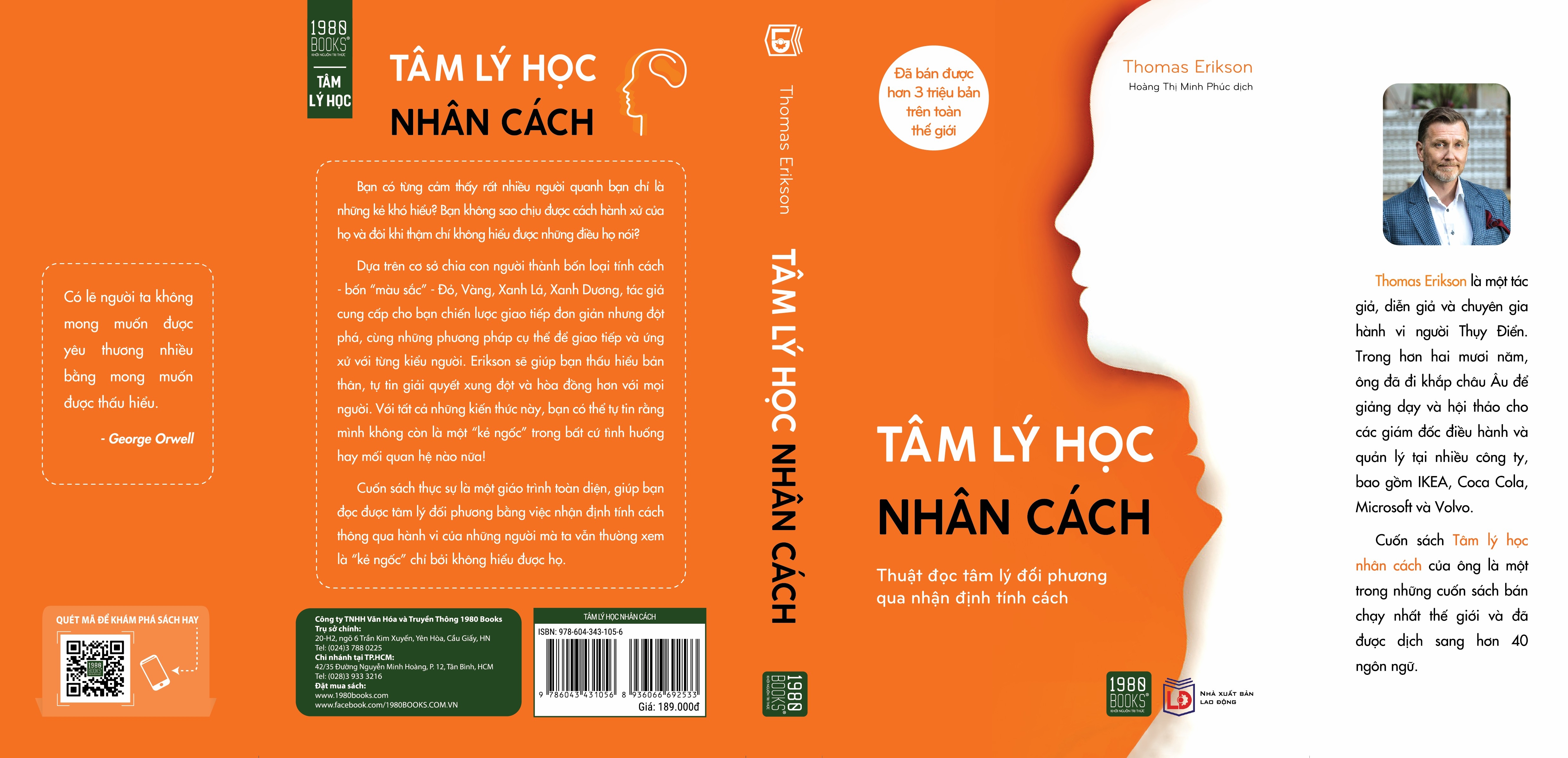 Sách Fahasa - Tâm Lý Học Nhân Cách