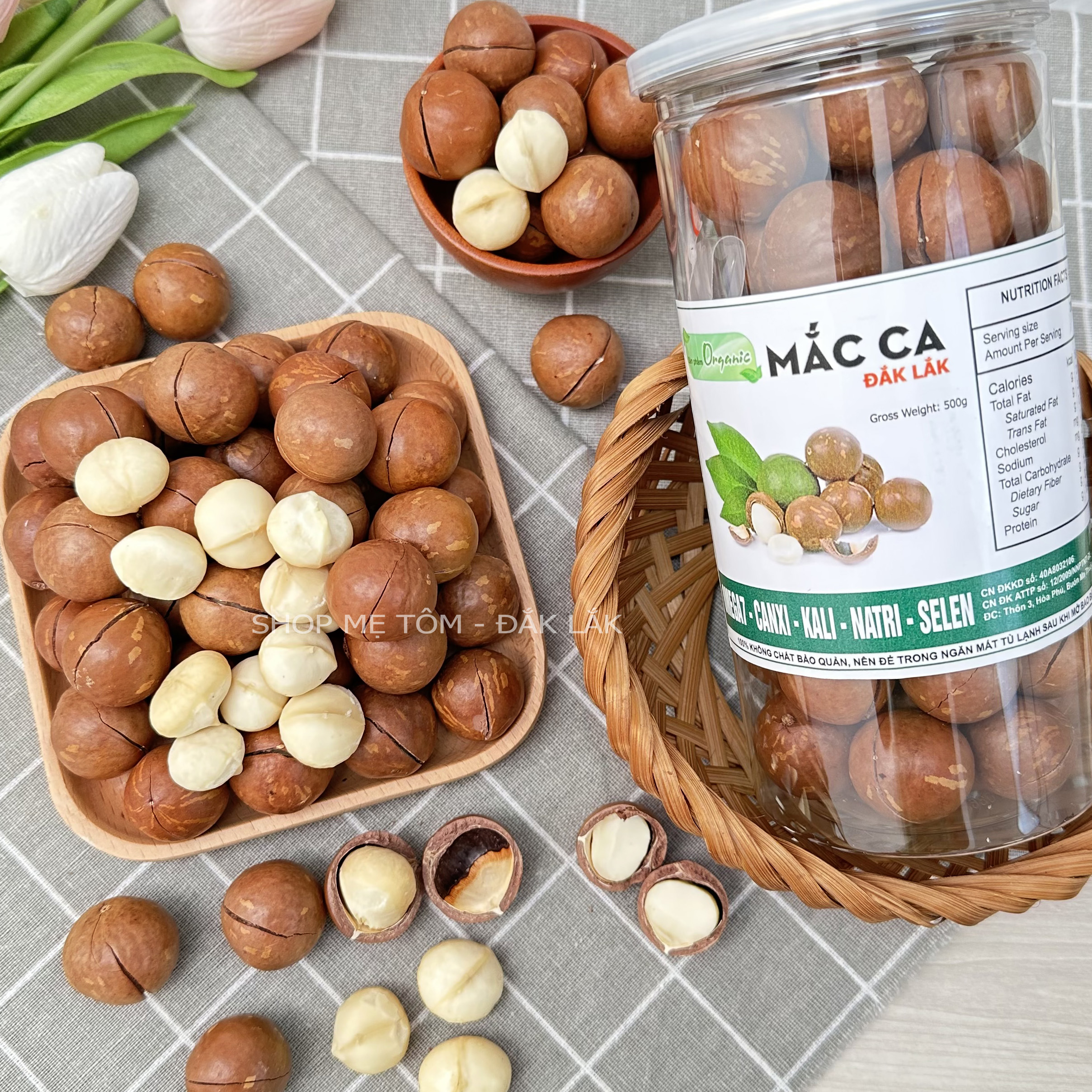 HẠT MACCA ĐĂKLĂK SIZE ĐẠI (2.8cm -3.2cm) NỨT VỎ SẴN TÁCH ĂN LIỀN, HẠT MẮC CA, MAC CA