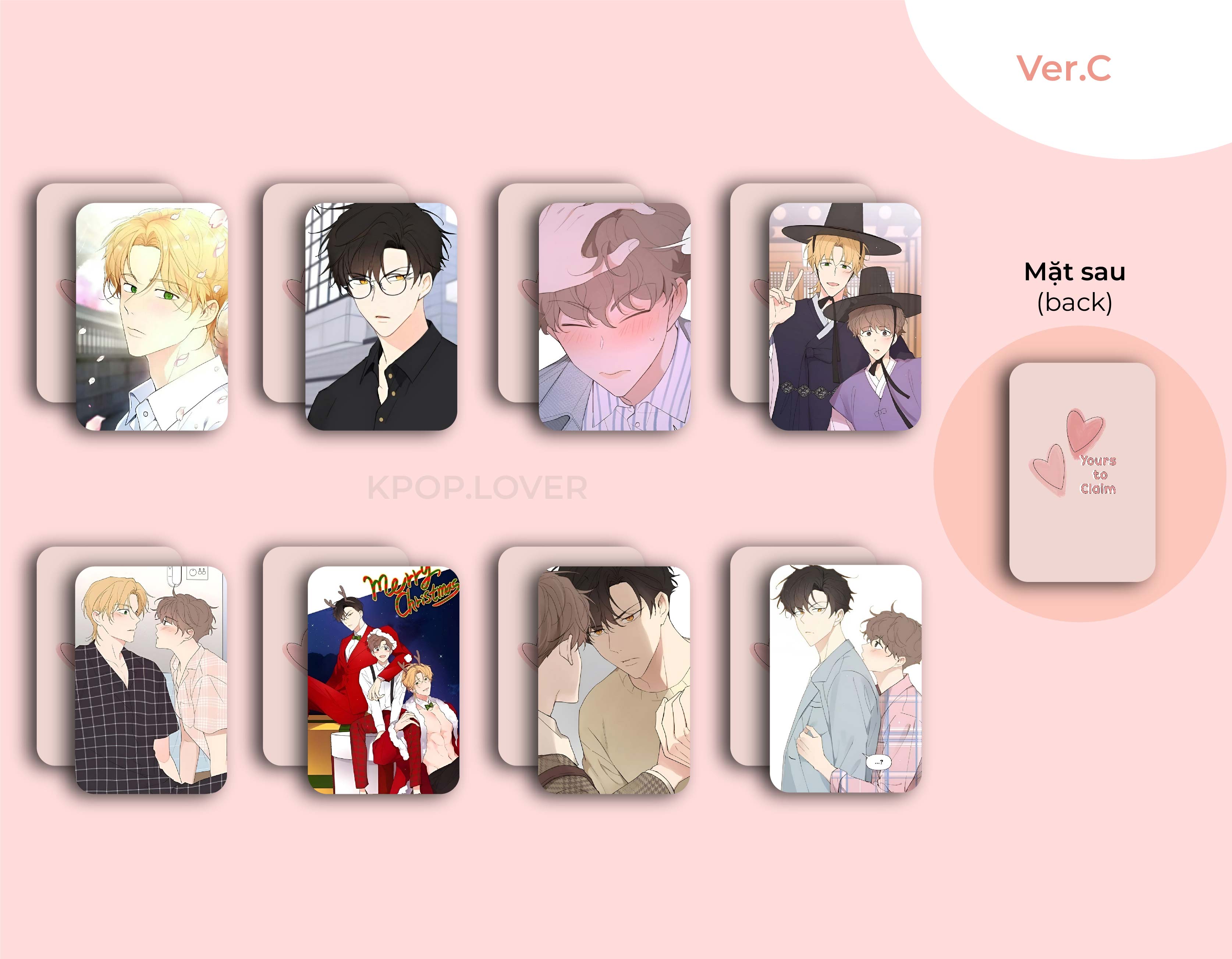 SET 8 CARD BO GÓC Yours to Claim