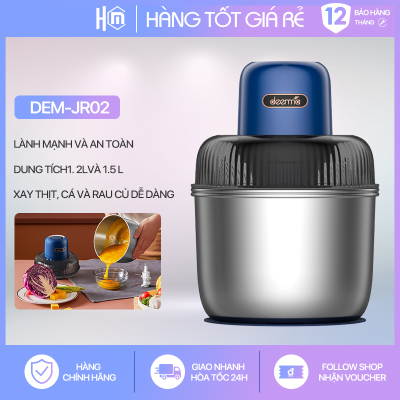 Máy xay thịt đa năng Deerma JR02 - Máy xay thực phẩm