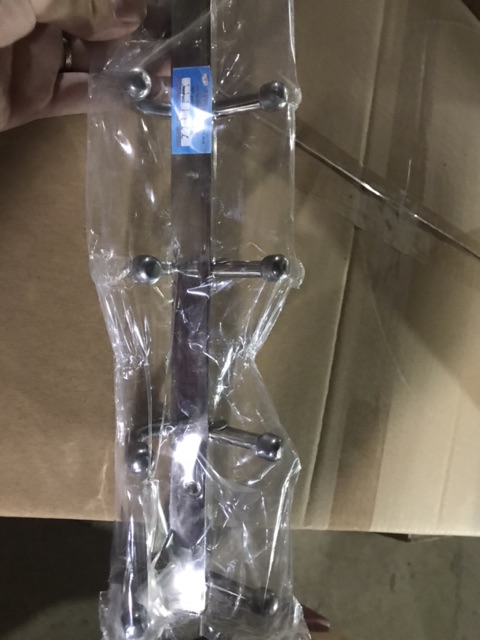 Móc treo quần áo đóng tường inox