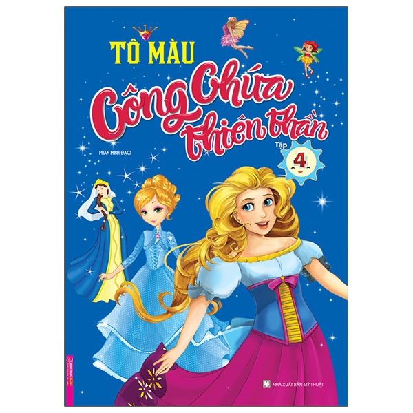 Fahasa - tô màu công chúa thiên thần - tập 4