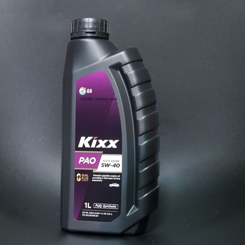 [Giá Hủy Diệt] Dầu nhớt Kixx PAO 5W40 dùng cho ô tô và xe tay ga chai 1L tổng hợp toàn phần, nhớt kixx 5W40 cho xe tay ga chai 1L