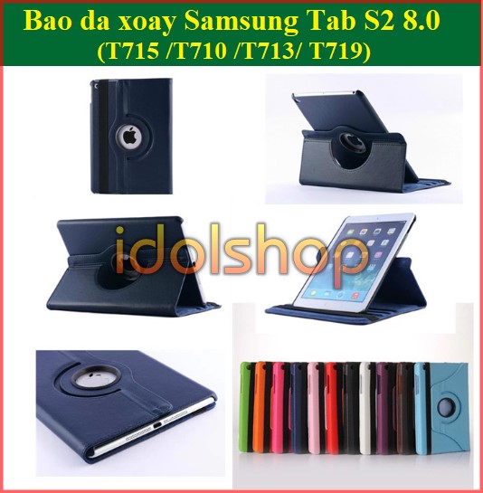 Bao da xoay SamSung Galaxy Tab S2 8.0 T715/ T710 / T713 / T719