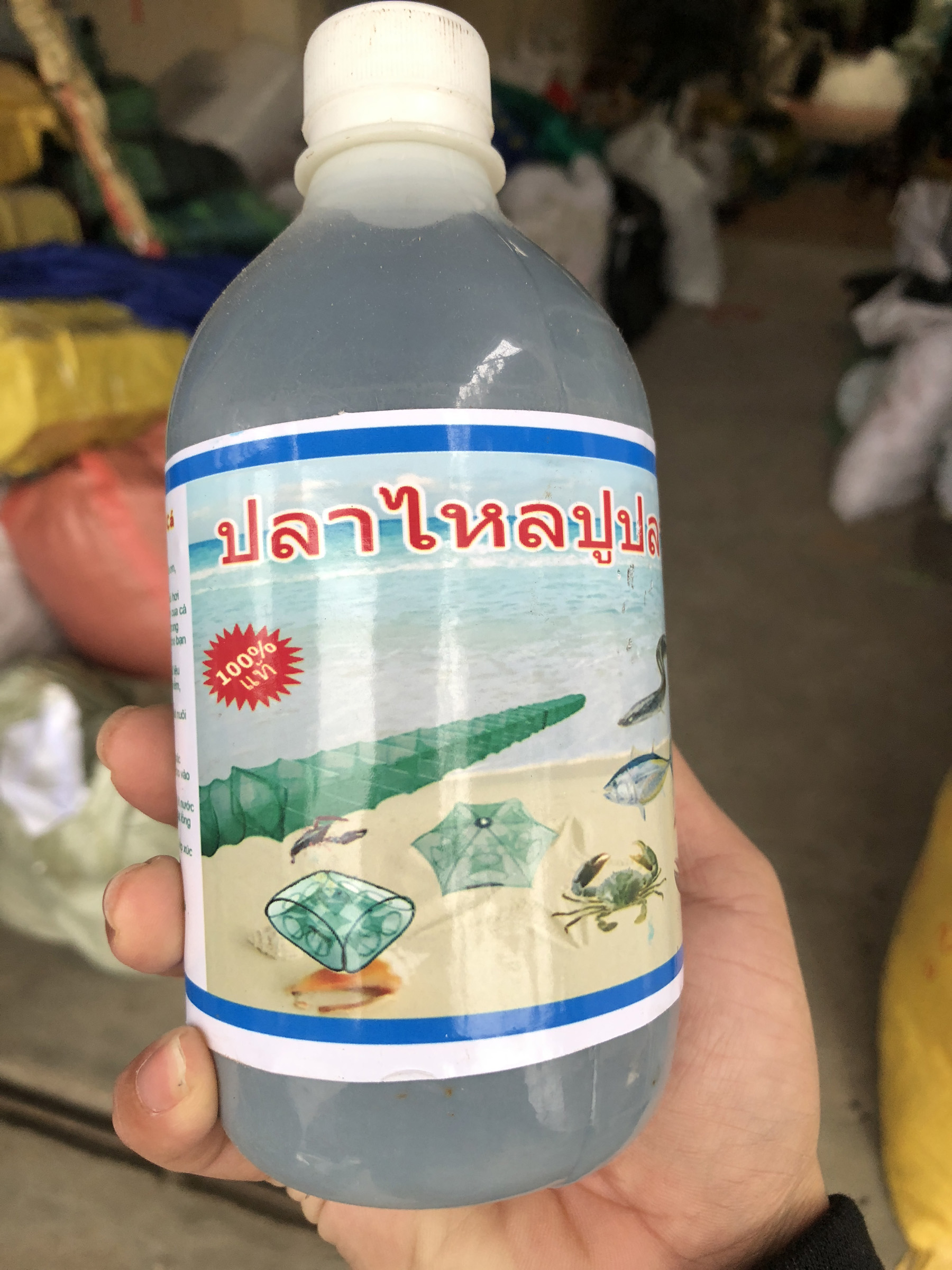 Mồi thái lan dụ tôm cua cá tổng hợp siêu nhậy 500ml