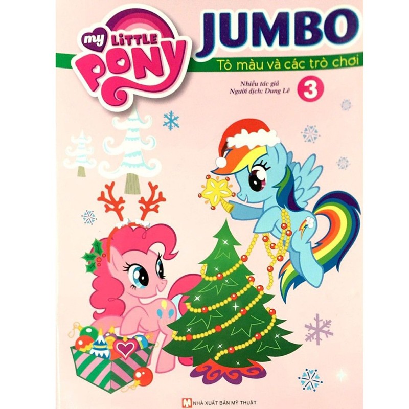 Sách - My Little Pony - Jumbo Tô Màu Và Các Trò Chơi 3