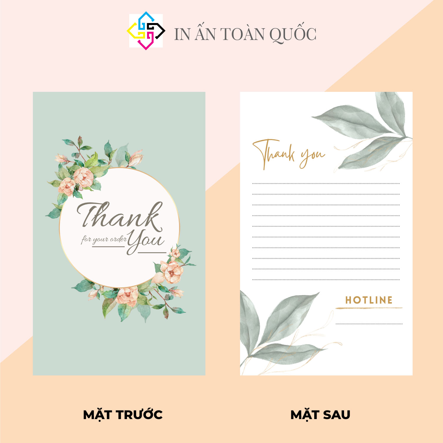 100 THẺ CÁM ƠN, THIỆP CÁM ƠN, THƯ CÁM ƠN, THANK YOU - NHỎ XINH YÊU TẶNG KHÁCH