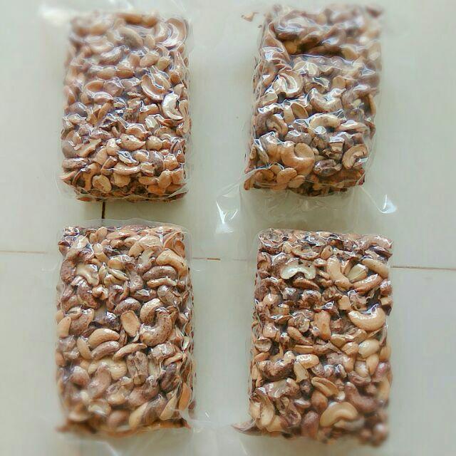 500G Hạt Điều Vỡ Nguyên Vỏ Lụa