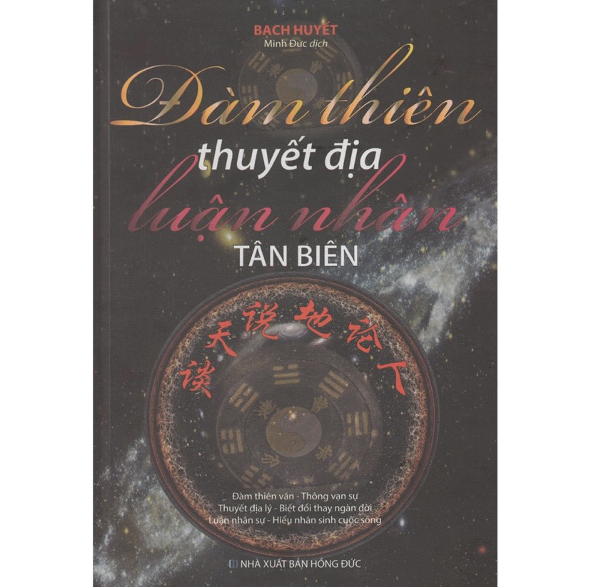Sách - Đàm thiên thuyết địa luận nhân tân biên - bìa mềm