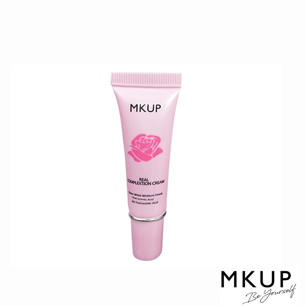 Kem lười MKUP dưỡng ẩm trắng da Real complexion Cream