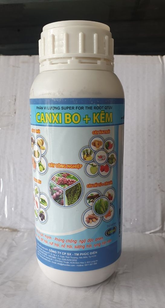 Canxi BO + KẼM - Phân vi lượng 500ml
