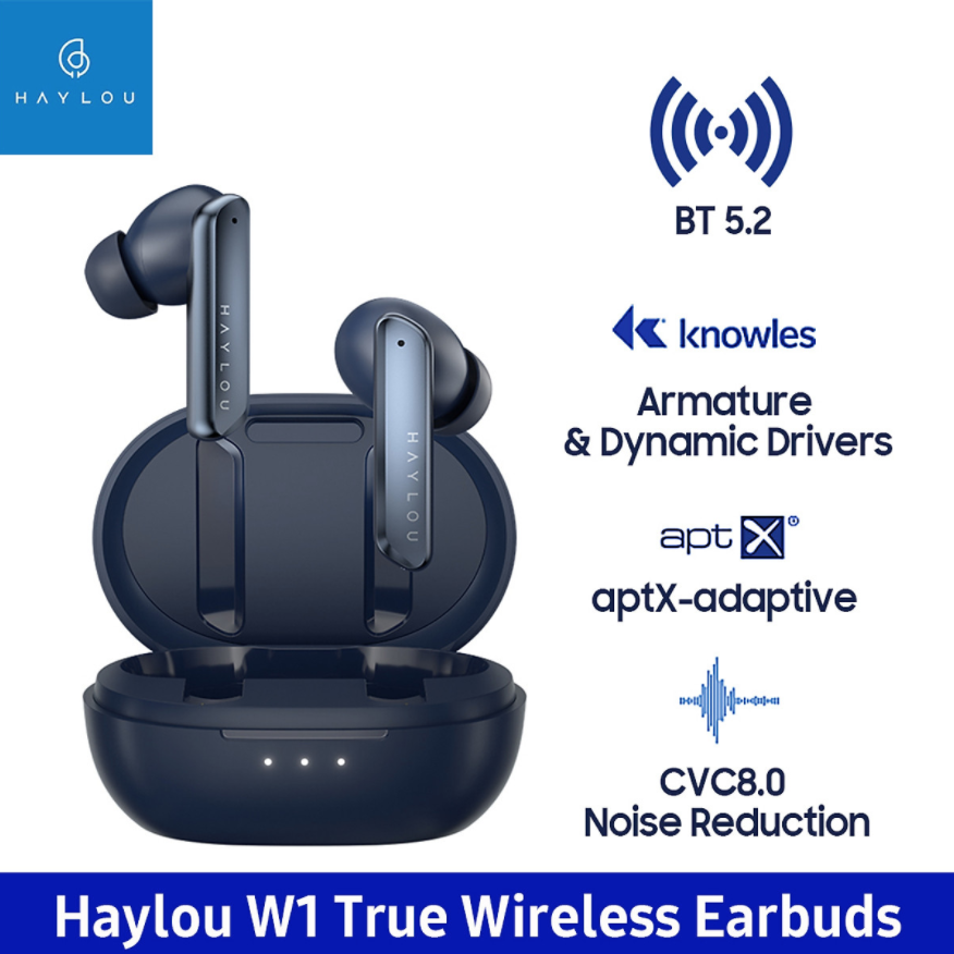 Tai Nghe True Wireless HAYLOU W1 Qualcomm  3040/ AptX Bluetooth 5.2