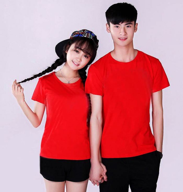 [HOÀN TIỀN ĐẾN 15%]Áo Thun Nữ Và Nam Trơn Form Rộng Nhiều Màu Đồng Phục Áo Thun Nhóm Áo Thun Gia Đình
