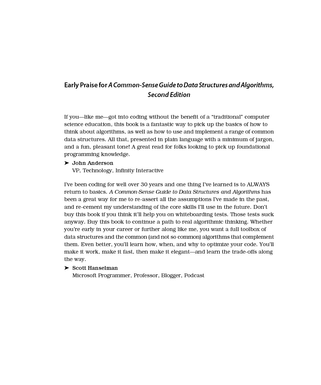 A Common-Sense Guide to Data Structures and Algorithms