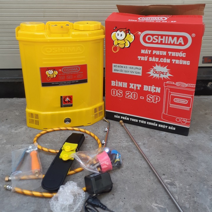 Bình Xịt Điện Oshima OS-20SP ACCU LỚN