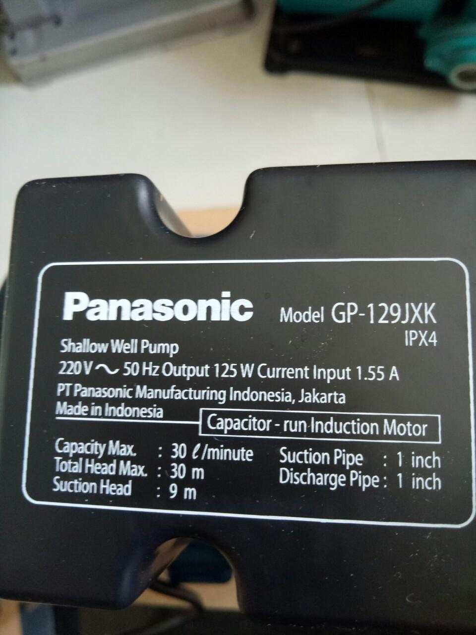 Máy bơm đẩy cao Panasonic GP-129JXK