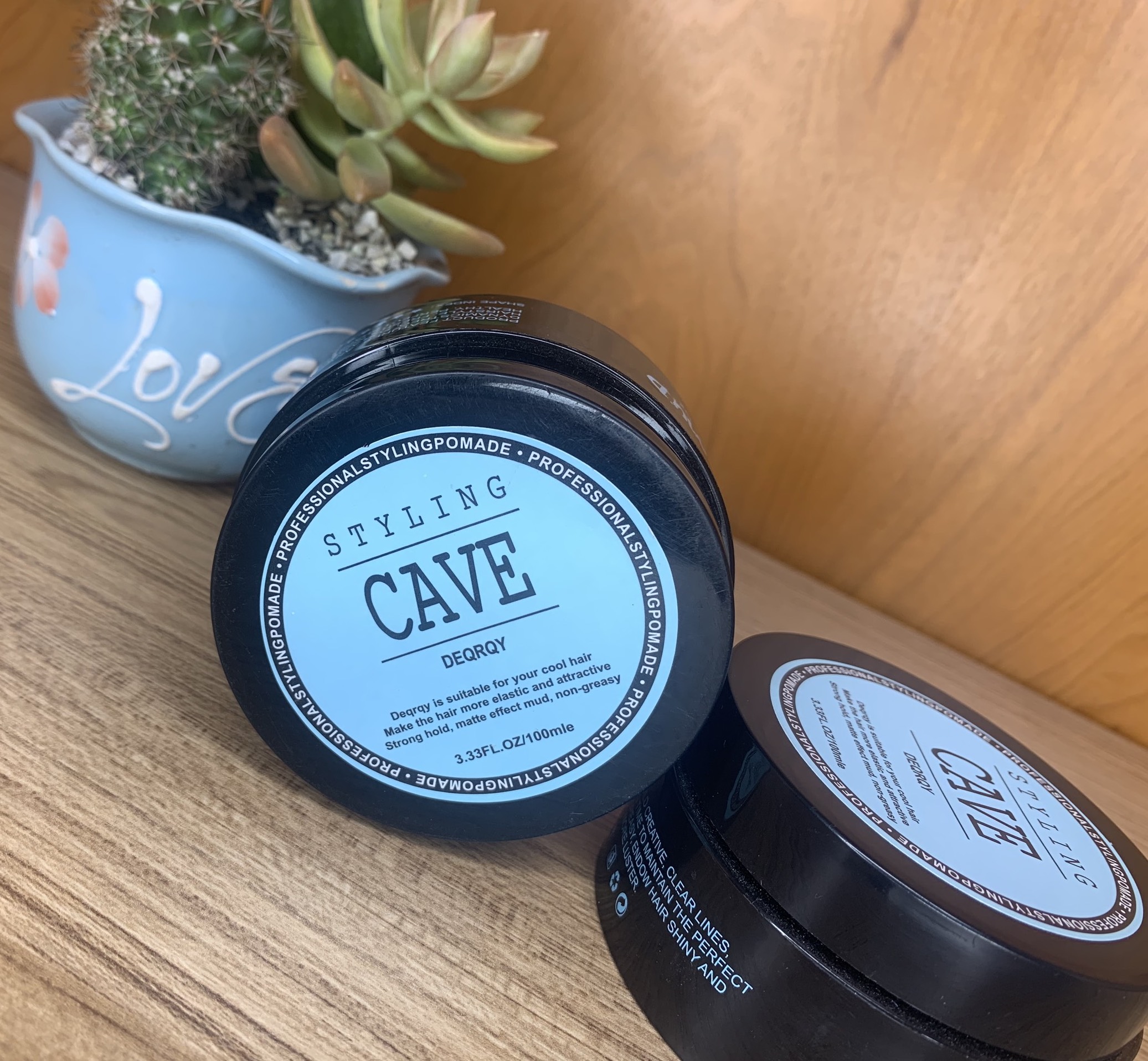 Sáp Vuốt Tóc Nam Styling Cave DEQRQY 100ml